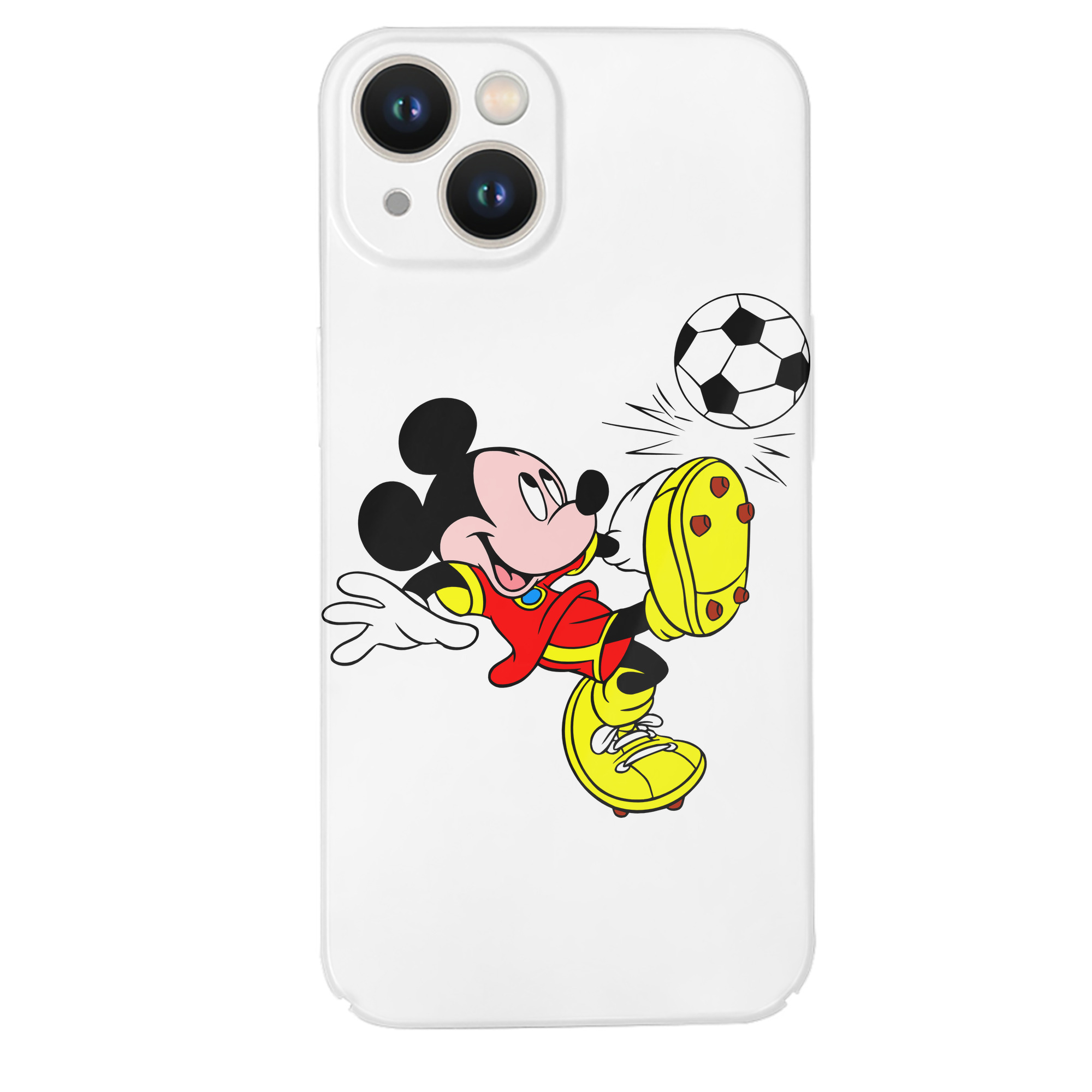 （画像用） ミッキーマウス Mickey Mouse 【iPhone 14シリーズ対応】ハードケース